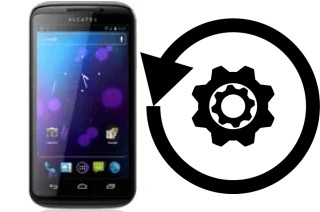 How to reset or restore an alcatel OT-993