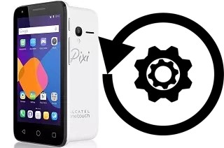 How to reset or restore an alcatel Pixi 3 (4.5)