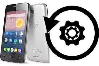 How to reset or restore an alcatel Pixi First