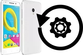 How to reset or restore an alcatel U5