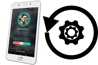 How to reset or restore an Asus Fonepad 7 FE375CL