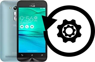 How to reset or restore an Asus Zenfone Go ZB452KG