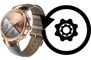 How to reset or restore an Asus Zenwatch 3 WI503Q