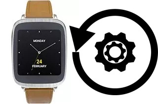 How to reset or restore an Asus Zenwatch WI500Q