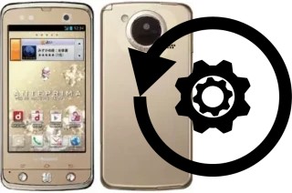 How to reset or restore a DoCoMo Regza T-02D