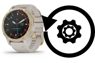 How to reset or restore a Garmin Descent Mk2S