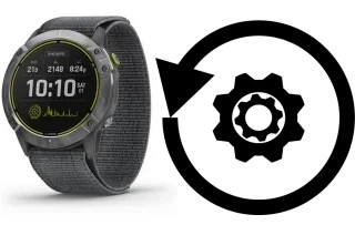 How to reset or restore a Garmin Enduro