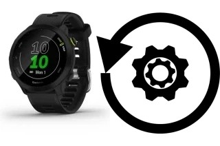 How to reset or restore a Garmin Forerunner 55