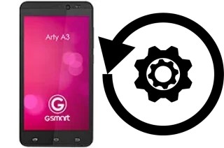 How to reset or restore a Gigabyte GSmart Arty A3