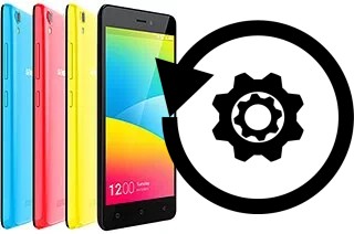 How to reset or restore a Gionee Pioneer P5W