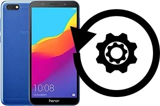 How to reset or restore a Honor 7S