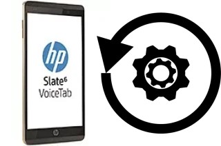 How to reset or restore a HP Slate6 VoiceTab