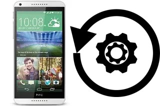 How to reset or restore a HTC Desire 816 dual sim