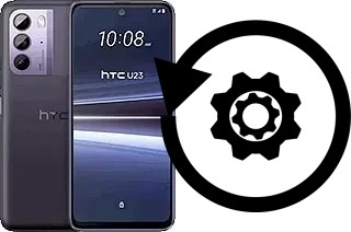 How to reset or restore a HTC U23