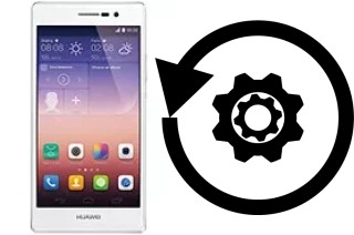 How to reset or restore a Huawei Ascend P7