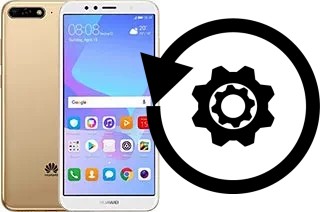 How to reset or restore a Huawei Y6 (2018)