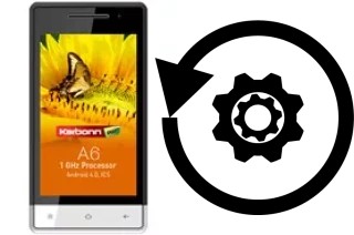 How to reset or restore a Karbonn A6