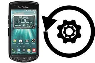 How to reset or restore a Kyocera Brigadier