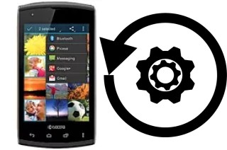 How to reset or restore a Kyocera Rise C5155