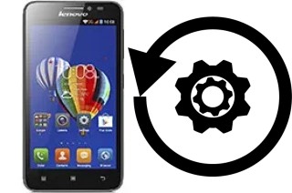 How to reset or restore a Lenovo A606