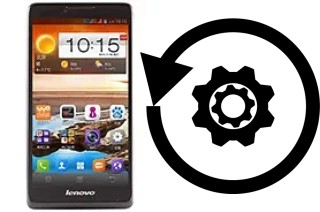 How to reset or restore a Lenovo A880