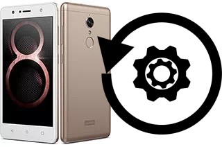 How to reset or restore a Lenovo K8