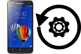 How to reset or restore a Lenovo S580