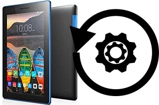 How to reset or restore a Lenovo Tab3 7