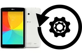 How to reset or restore a LG G Pad 8.0