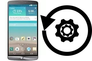 How to reset or restore a LG G3 A