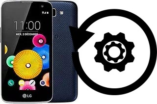 How to reset or restore a LG K4