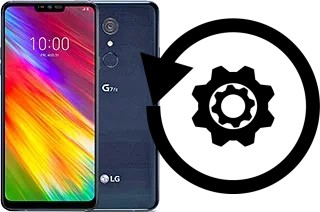 How to reset or restore a LG G7 Fit