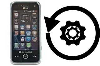 How to reset or restore a LG GW880