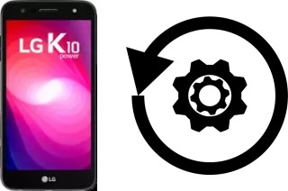 How to reset or restore a LG K10 Power