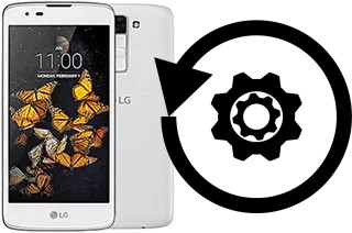 How to reset or restore a LG K8