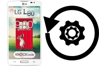 How to reset or restore a LG L80