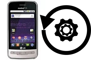 How to reset or restore a LG Optimus M