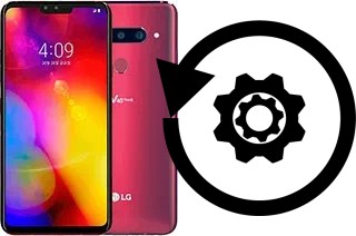 How to reset or restore a LG V40 ThinQ