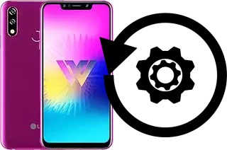 How to reset or restore a LG W10