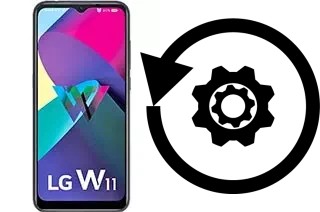 How to reset or restore a LG W11