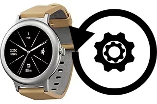 How to reset or restore a LG Watch Style