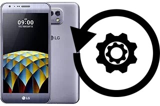 How to reset or restore a LG X cam