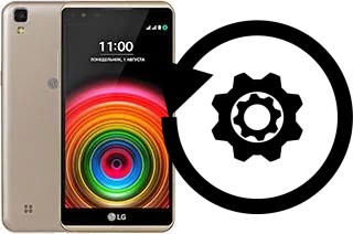 How to reset or restore a LG X power