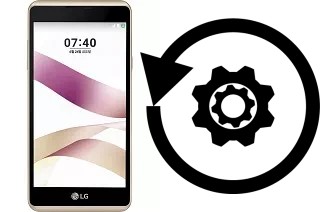 How to reset or restore a LG X Skin