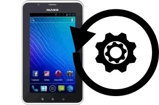 How to reset or restore a Maxx TAB722