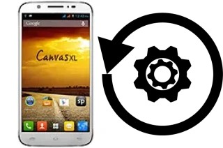 How to reset or restore a Micromax A119 Canvas XL