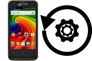 How to reset or restore a Micromax A36 Bolt