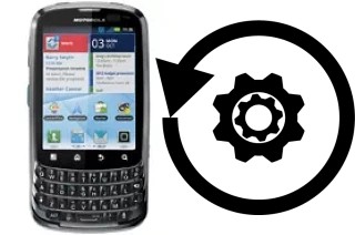 How to reset or restore a Motorola Admiral XT603