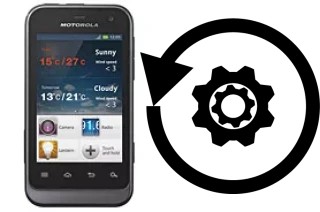 How to reset or restore a Motorola Defy Mini XT320