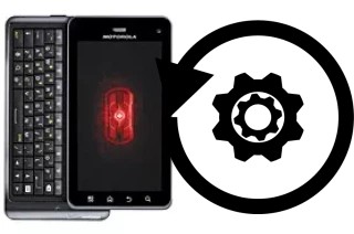 How to reset or restore a Motorola DROID 3